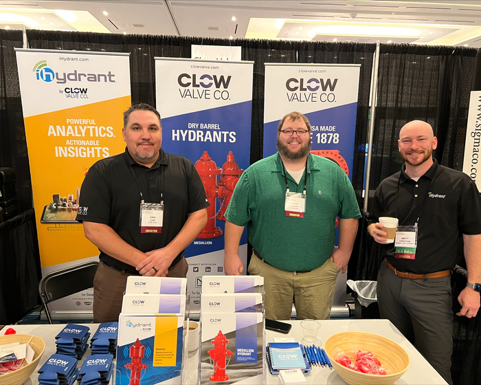 Pay us a visit at the Florida Section AWWA Fall Conference Clow Valve