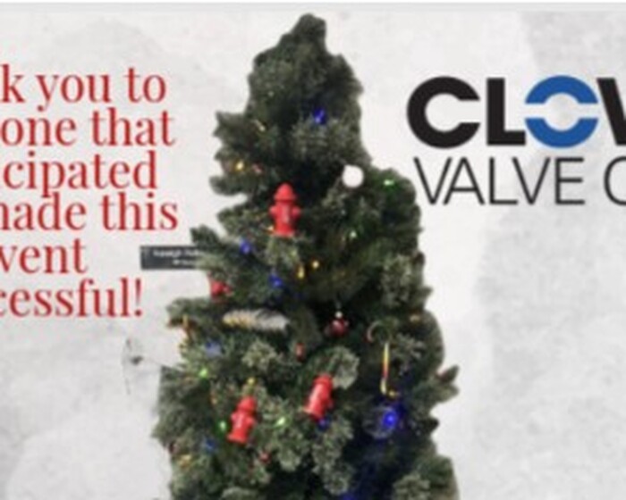 Clow Valve spreads Christmas cheer